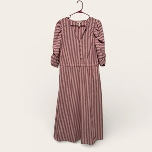 Matilda Jane Women’s Size M Dress
Red White and Pink Stripes